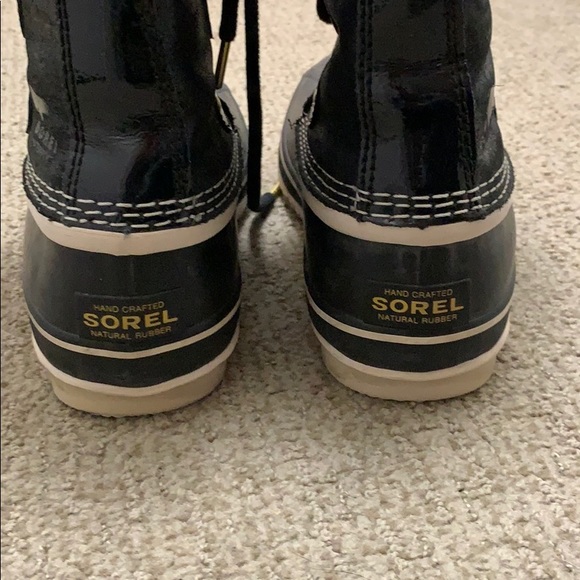 Sorel black waterproof boots - Picture 6 of 7